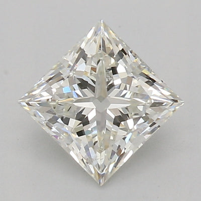 GIA Certified 0.75 Ct Princess cut I SI1 Loose Diamond