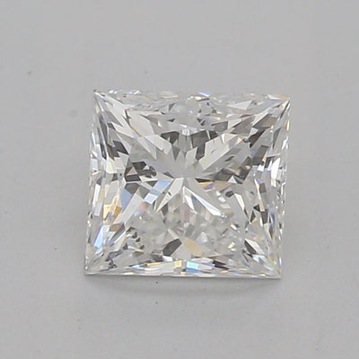 GIA Certified 0.90 Ct Princess cut F SI1 Loose Diamond