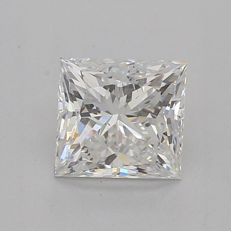 GIA Certified 0.90 Ct Princess cut F SI1 Loose Diamond