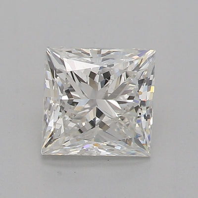 Certified 1.01 Ct Princess cut G SI2 Loose Diamond