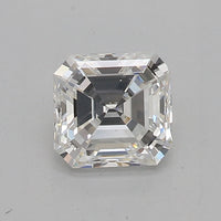 GIA Certified 0.71 Ct Square Emerald cut F VS1 Loose Diamond