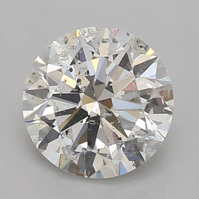 GIA Certified 0.91 Ct Round cut G I1 Loose Diamond