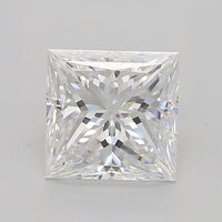 GIA Certified 1.00 Ct Princess cut D VVS2 Loose Diamond