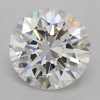 GIA Certified Round cut, D color, VVS2 clarity, 1.38 Ct Loose Diamond