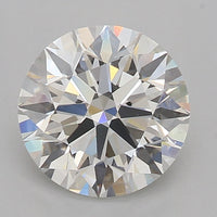 GIA Certified Round cut, F color, VVS2 clarity, 1.40 Ct Loose Diamond