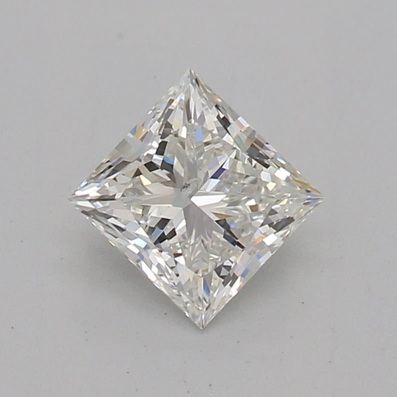 GIA Certified 0.72 Ct Princess cut I SI2 Loose Diamond