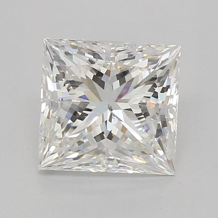 GIA Certified 1.11 Ct Princess cut G SI1 Loose Diamond