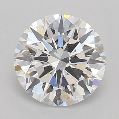 GIA Certified 0.65 Ct Round cut D VS2 Loose Diamond