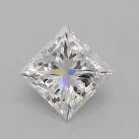 GIA Certified 0.82 Ct Princess cut G SI1 Loose Diamond