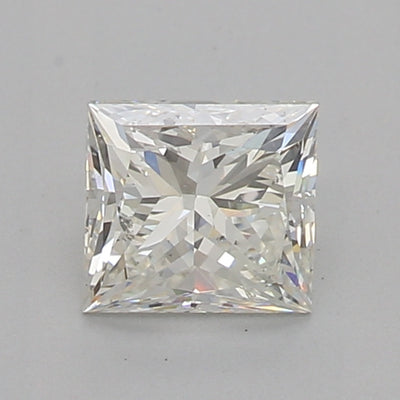 GIA Certified 0.63 Ct Princess cut J SI2 Loose Diamond