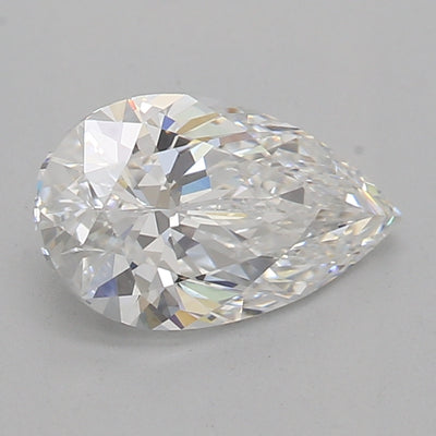 GIA Certified 1.01 Ct Pear cut D VVS2 Loose Diamond