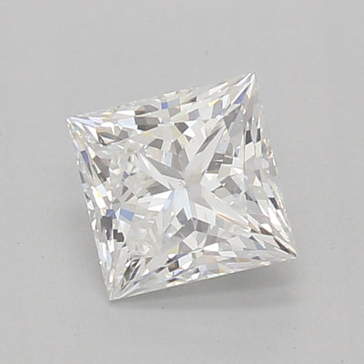 GIA Certified 0.58 Ct Princess cut F SI2 Loose Diamond