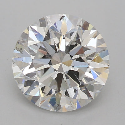 GIA Certified 2.01 Ct Round cut E SI1 Loose Diamond
