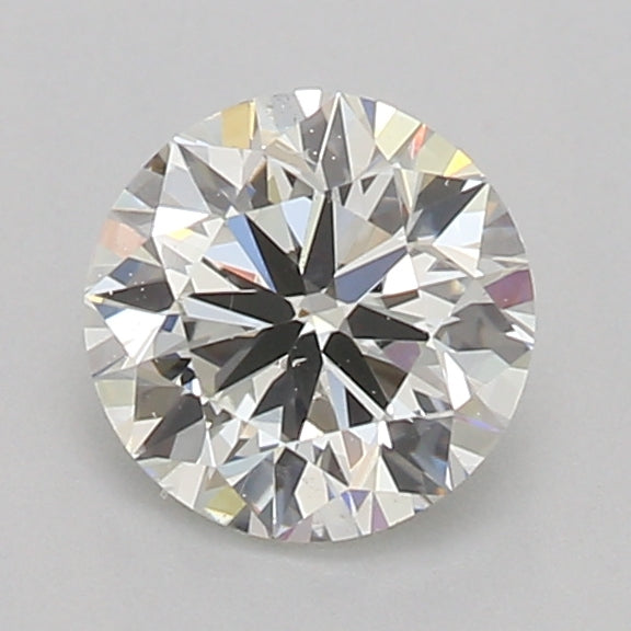 Certified Round cut, W2 color, I2 clarity, 0.78 Ct Loose Diamond