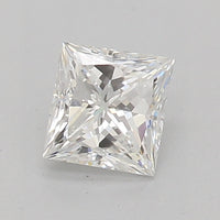 GIA Certified 0.31 Ct Princess cut F SI1 Loose Diamond