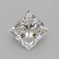 GIA Certified 0.73 Ct Princess cut H SI1 Loose Diamond