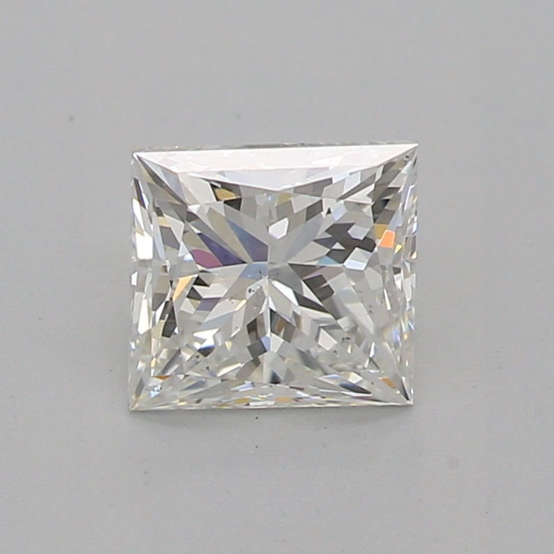 GIA Certified 0.90 Ct Princess cut H SI1 Loose Diamond