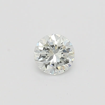 GIA Certified 0.07 Ct  Round Cut Loose Diamond