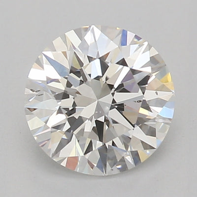 GIA Certified 0.91 Ct Round cut F SI1 Loose Diamond