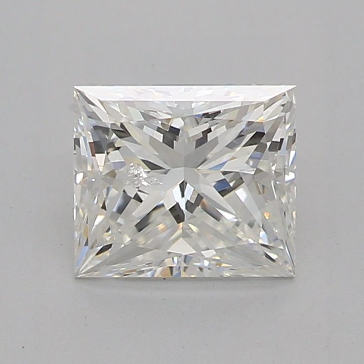 GIA Certified 1.00 Ct Princess cut G I1 Loose Diamond
