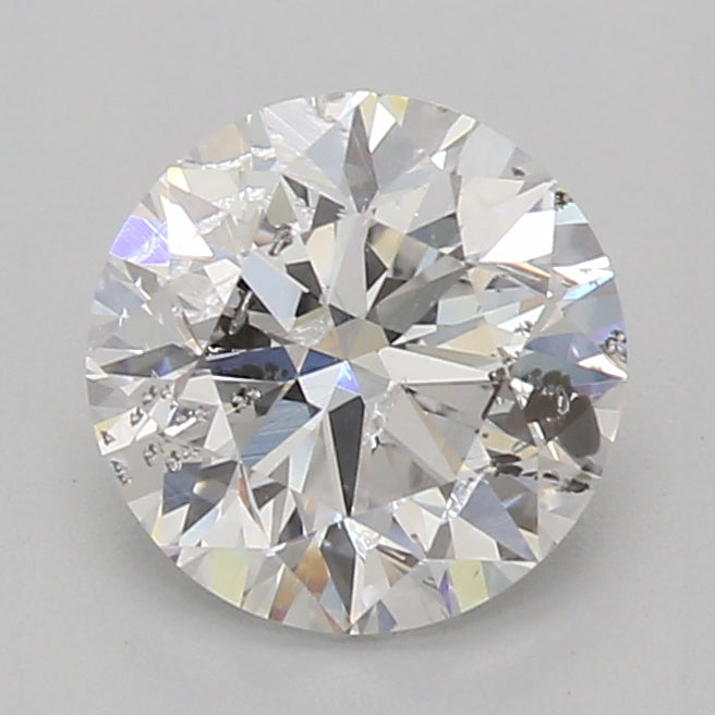 GIA Certified 0.96 Ct Round cut F I1 Loose Diamond