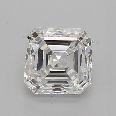 GIA Certified 0.91 Ct Square Emerald cut F VVS2 Loose Diamond
