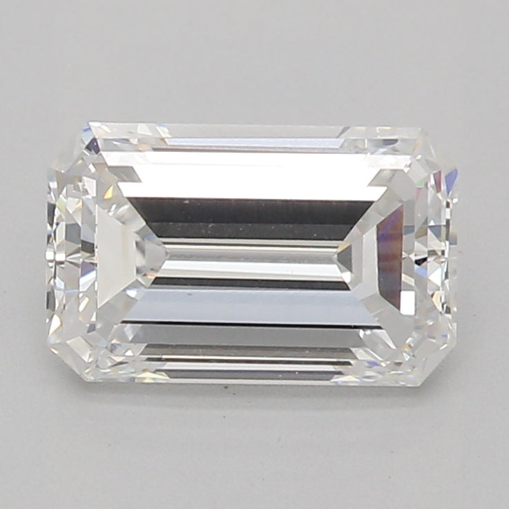 GIA Certified 1.00 Ct Emerald cut E VS2 Loose Diamond