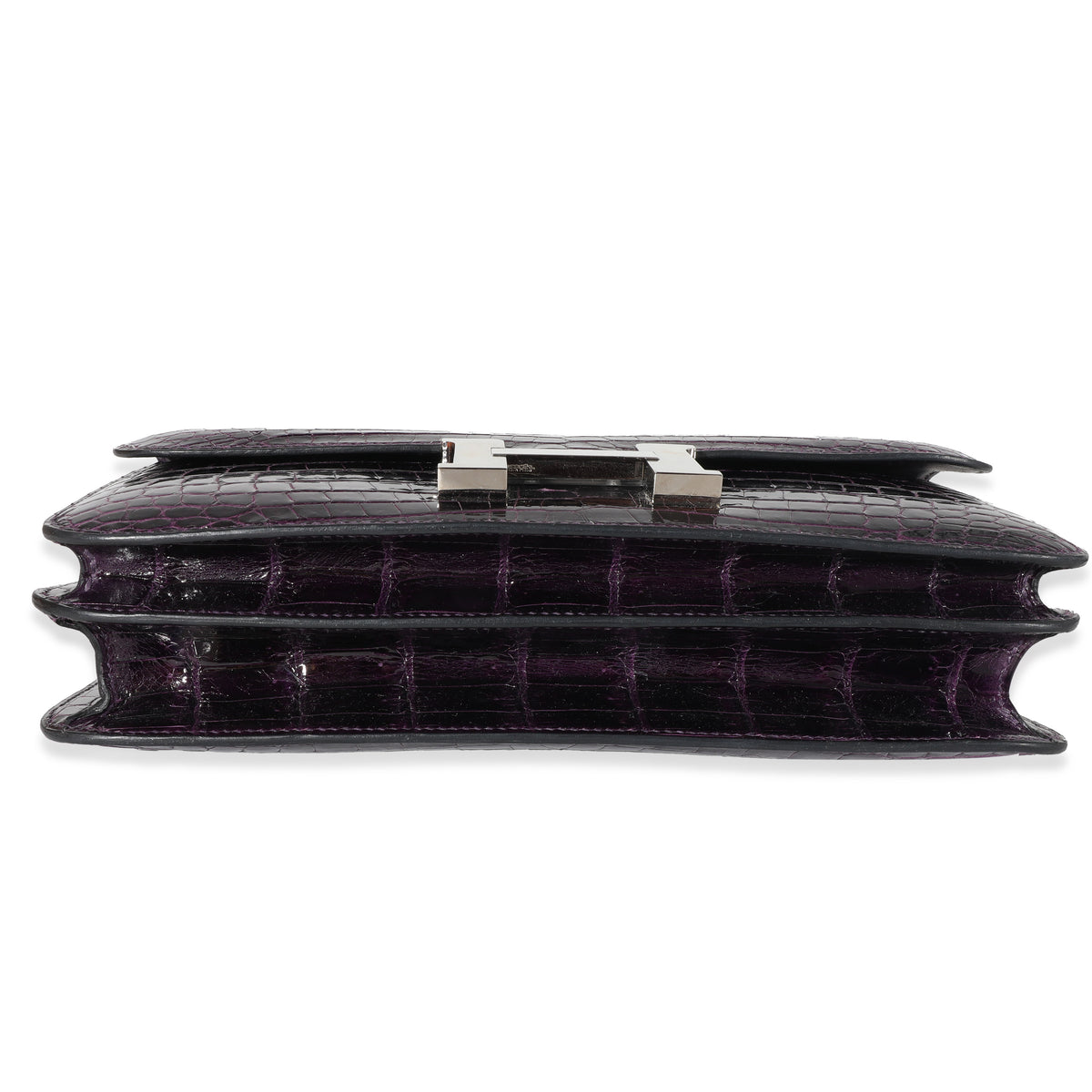 Hermes Amethyst Crocodile Niloticus Constance Elan 25 PHW