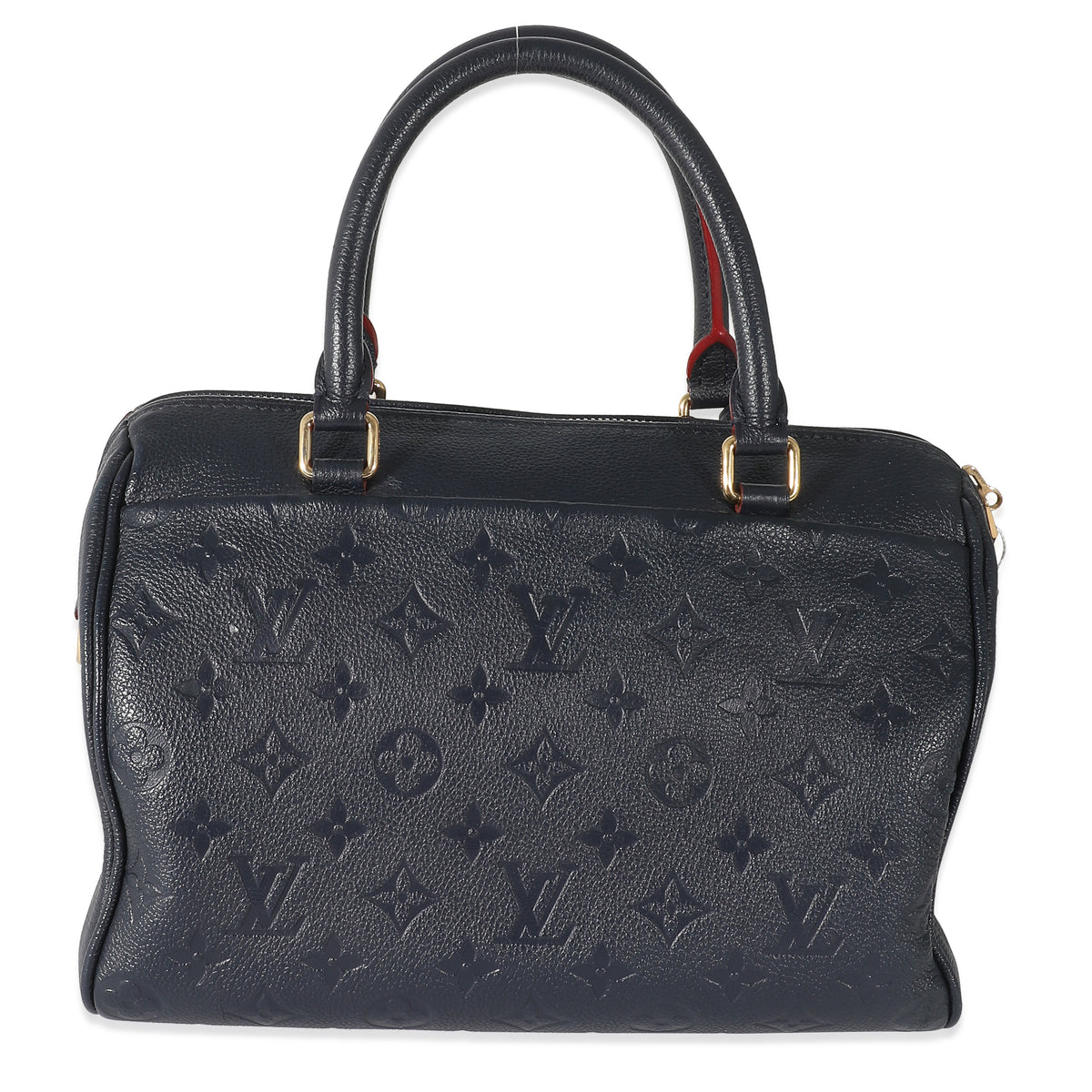 Louis Vuitton Marine Rouge Monogram Empreinte Speedy Bandoulière 25 NM