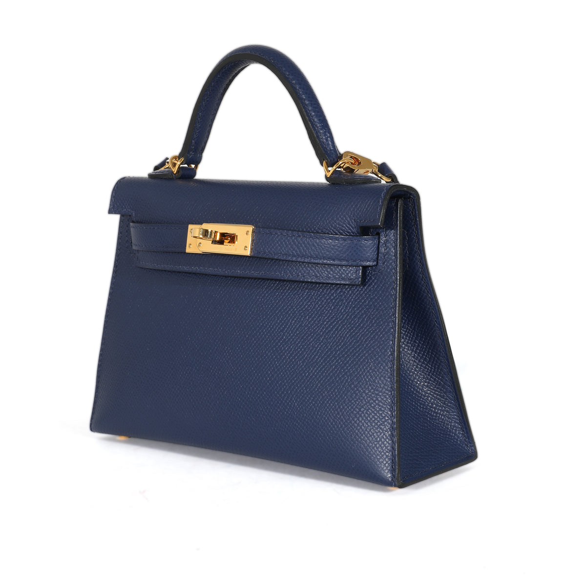 Hermes Epsom Bleu Saphir Mini Kelly II 20 GHW, myGemma, CH