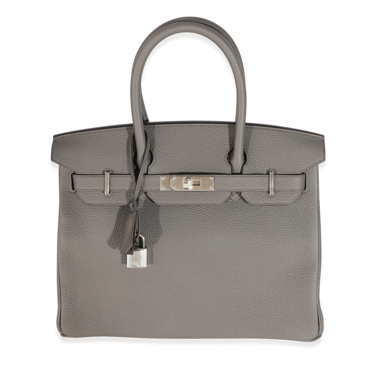 Hermès Gris Etain Togo Birkin 30 PHW