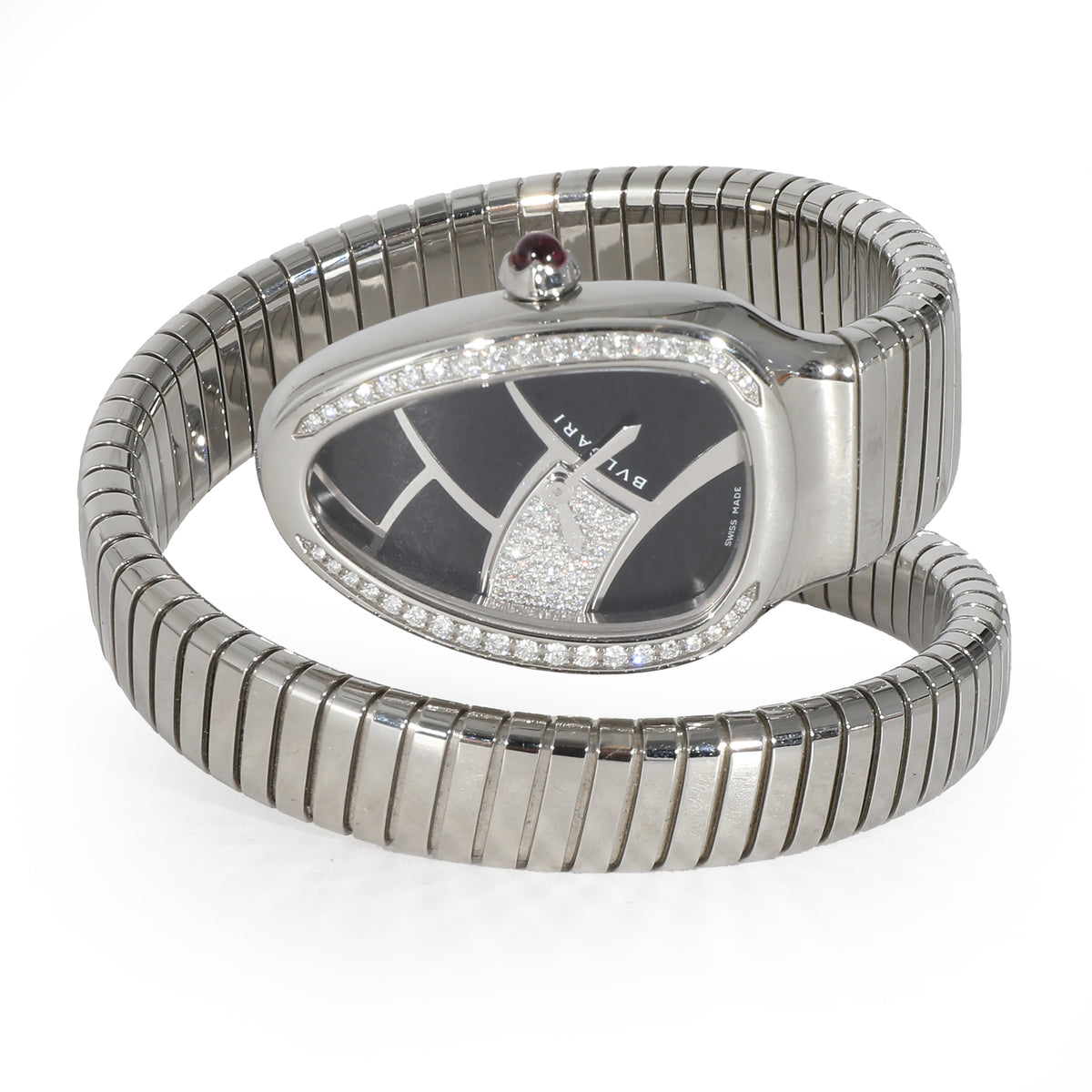 BVLGARI Serpenti 101984 SP 35 S Womens Watch in Stainless Steel